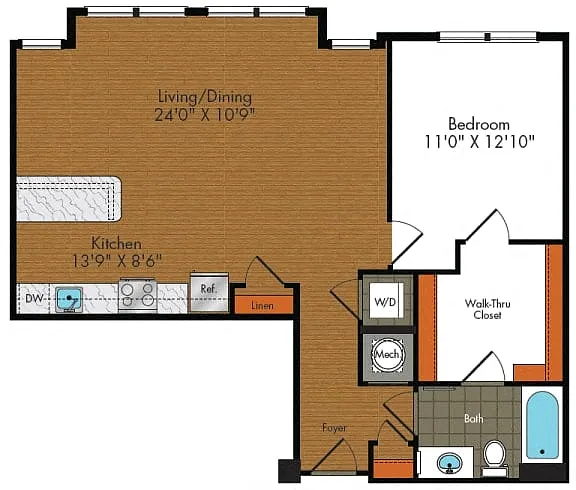 Floor plan A14