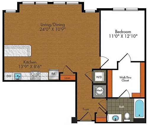 Floor plan A14