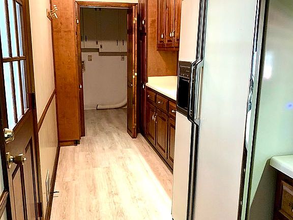 View into laundry room