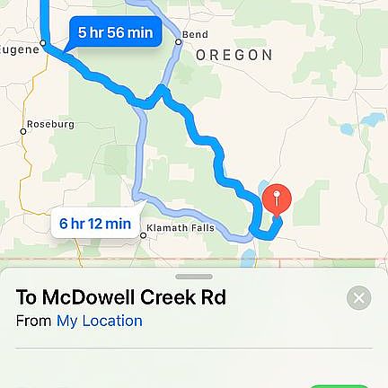Routes from salem, or