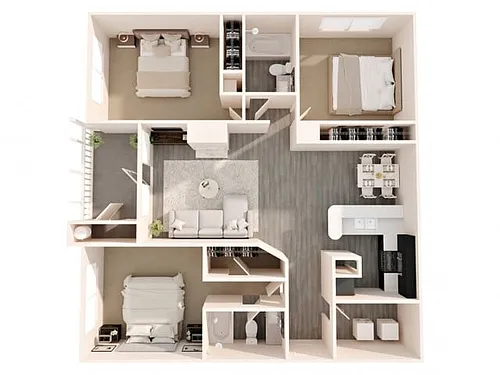 Floor plan Equestrian