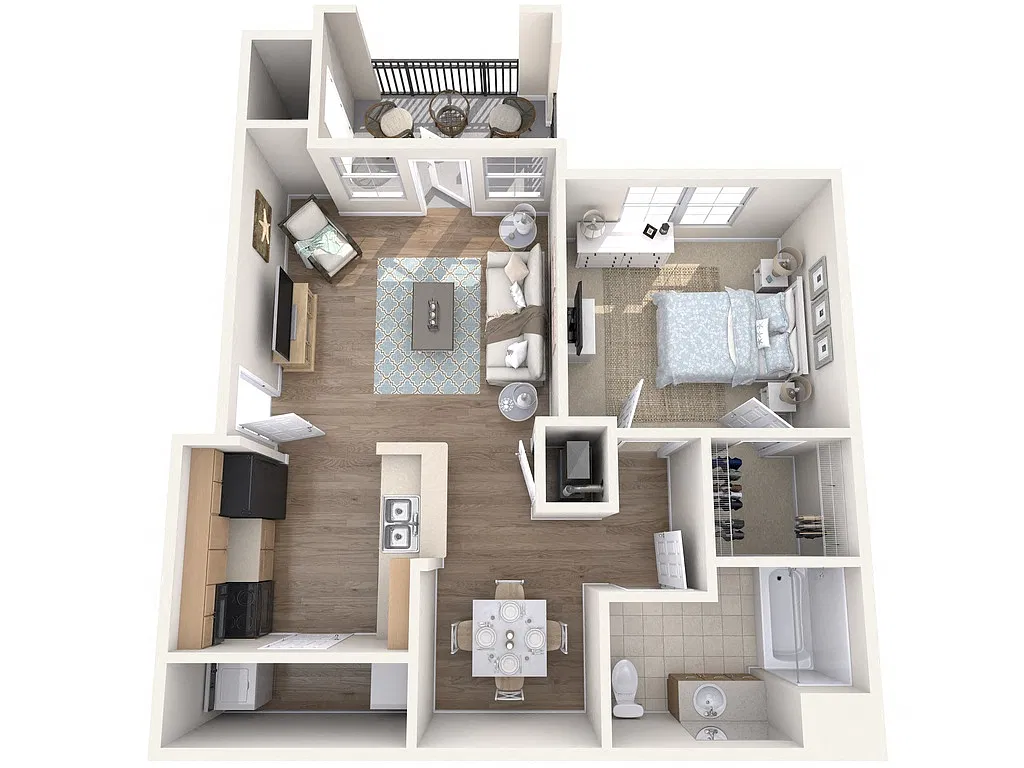 Floor plan A1A