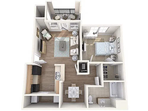 Floor plan A1A