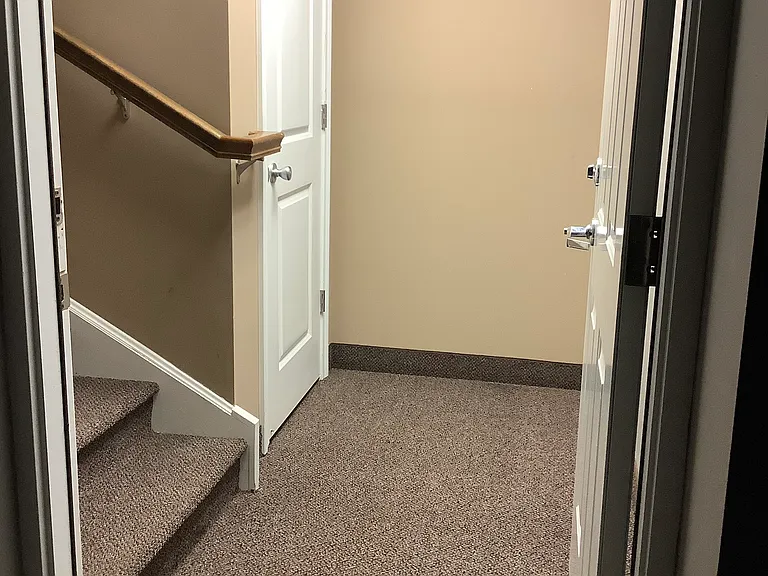 Unit exit into Hall