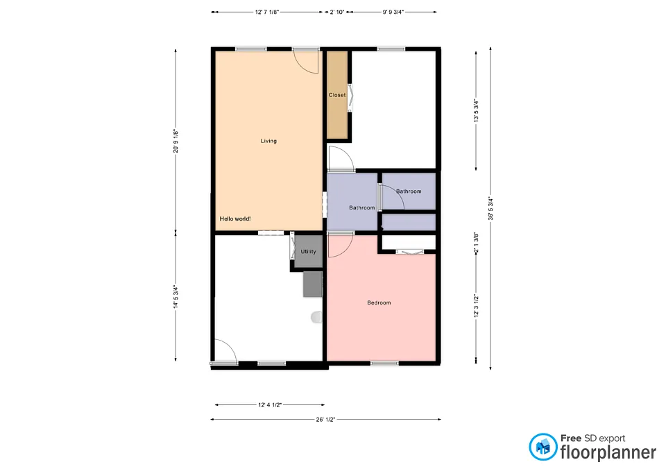 Home Layout - 601 Rizek Dr #7A