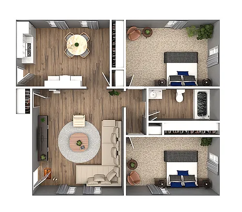 Floor plan Greenbrier