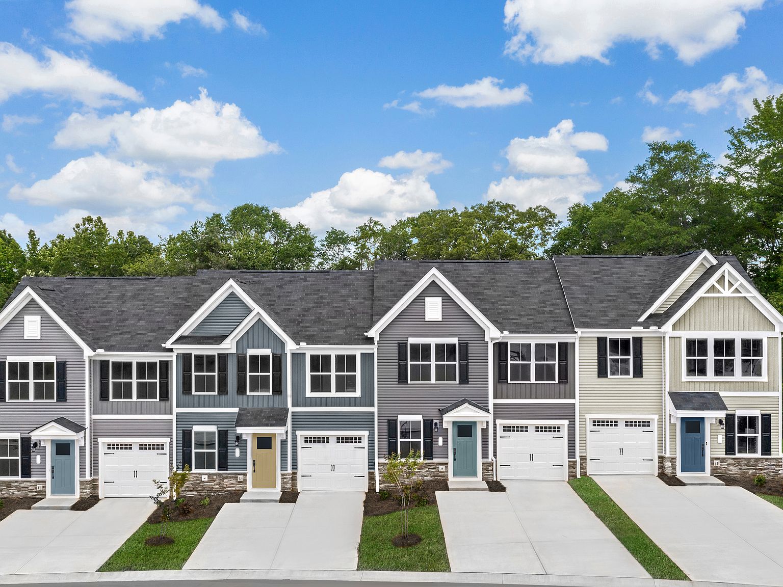 Nassau Cove with Finished Basement Plan, Pendleton Townhomes