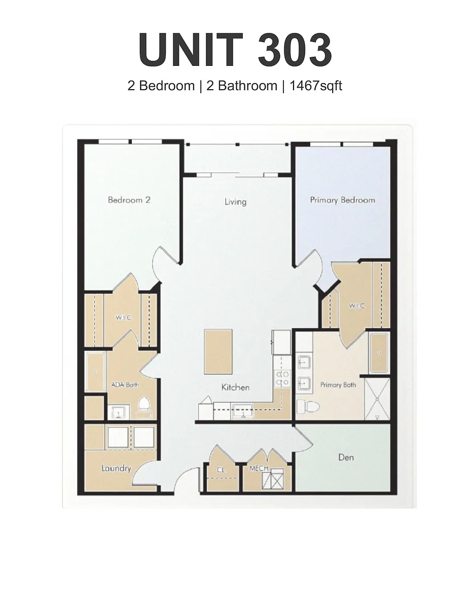 Floor plan 303