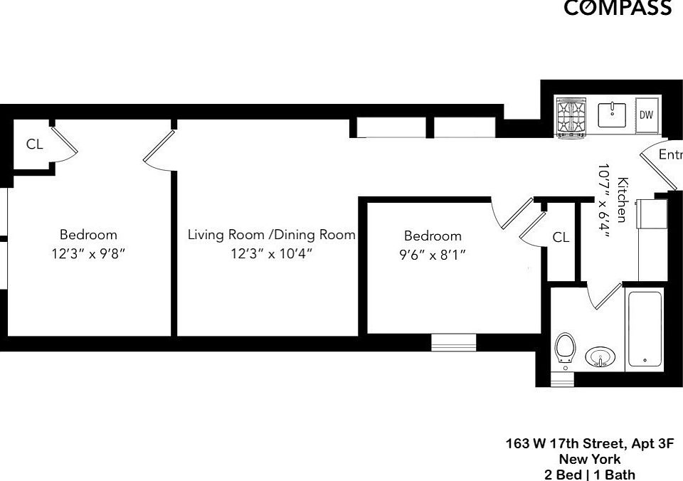 1st image of 119 7th Ave APT 3F