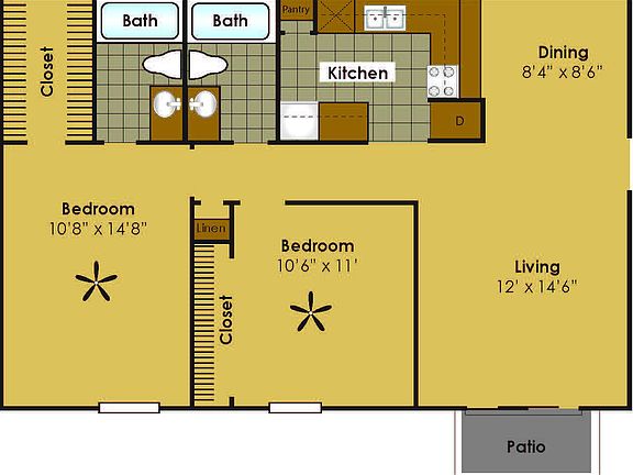 2nd image of 14041 Preston Rd #2-2008