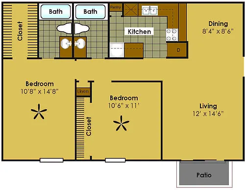 Floor plan B1