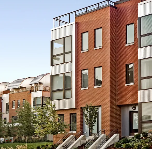View of a SOMA unit on Leavenworth St. Private entrance via the front door or through the attached garage.