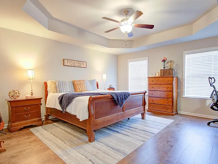 Primary bedroom on main living floor