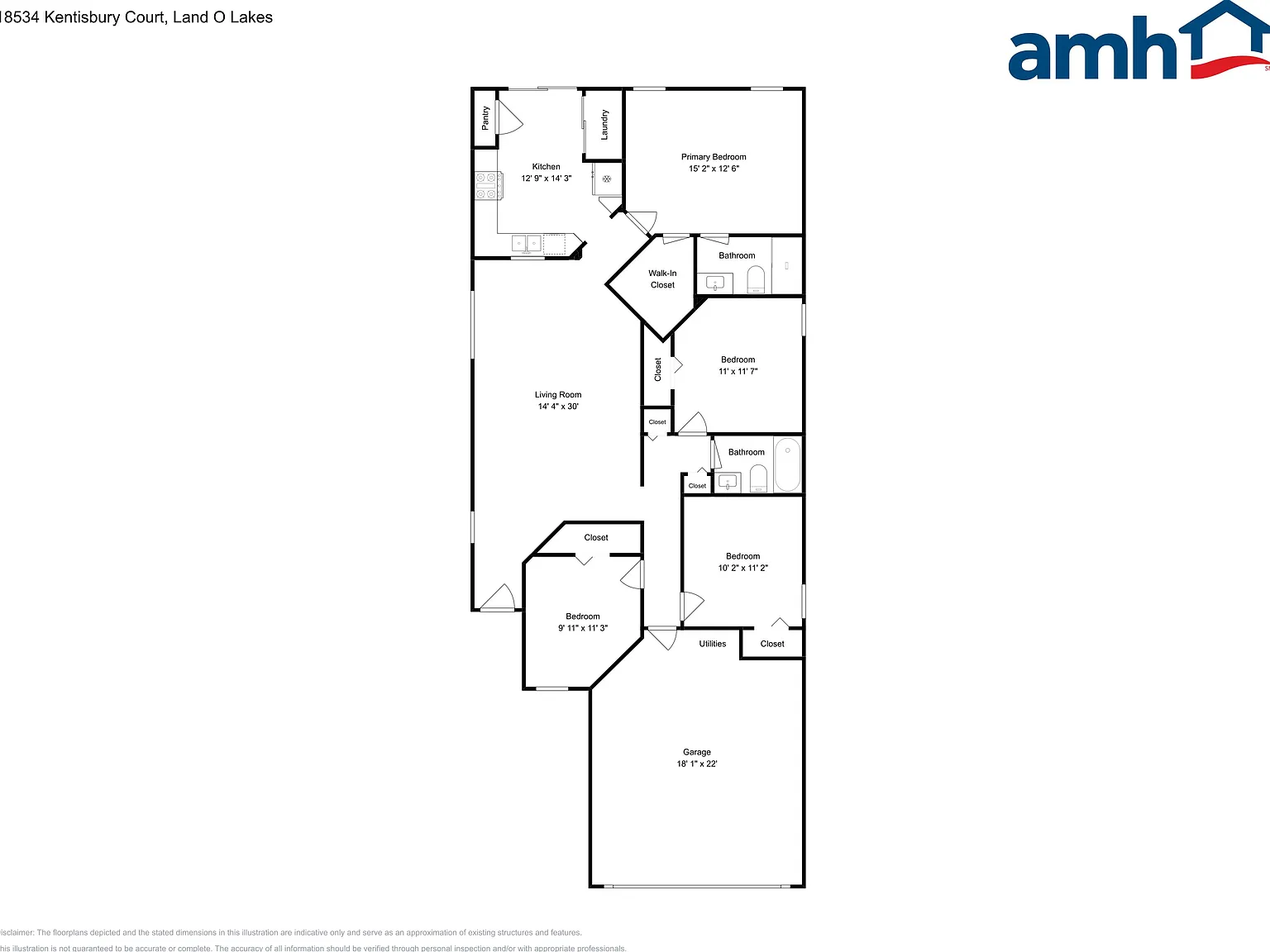 4 bed, 2.0 bath, 1490 sqft, $2,110 — Photo 2