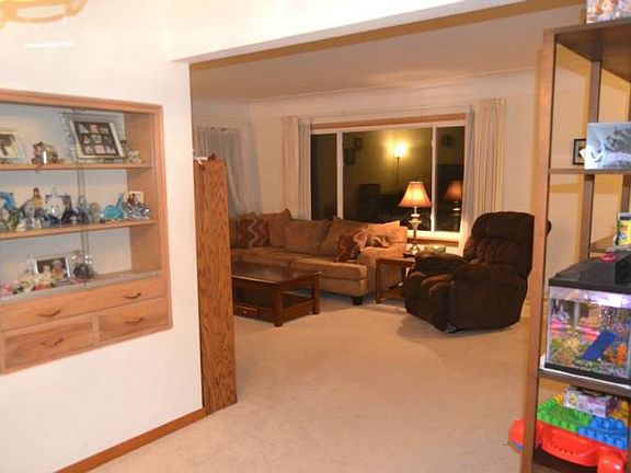 The dining area is also open to the living room.  Great if you are entertaining.