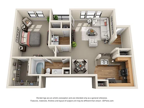 Floor plan Bluebonnet - A2