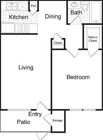 A1 | 1x1 | 660 sq ft A1 | 1x1 | 660 sq ft