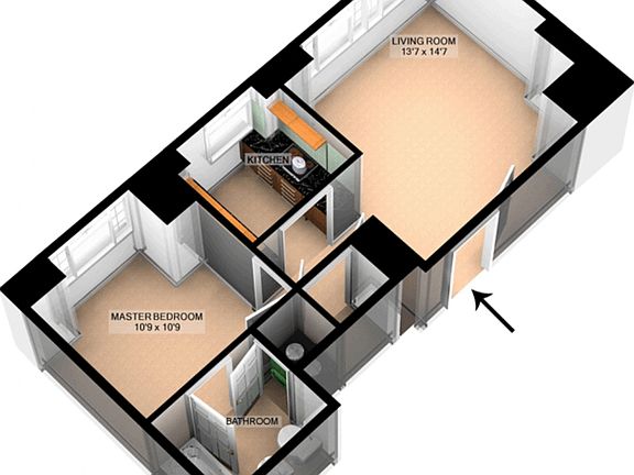 3rd image of 60 E 55th St APT 15B