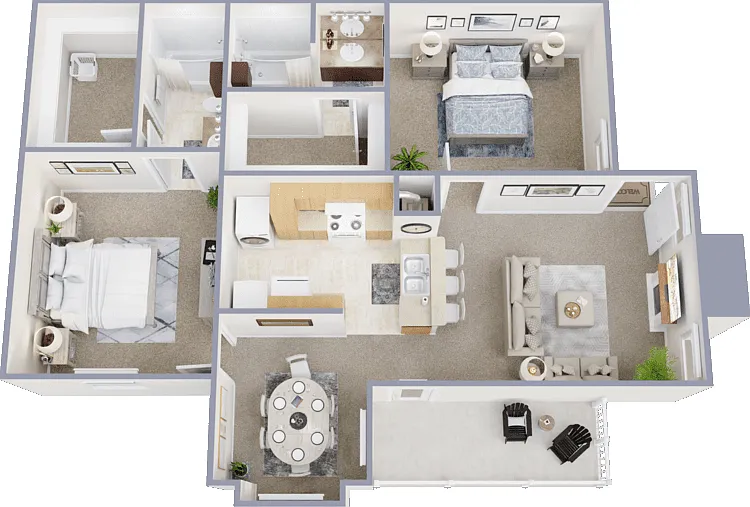 B2 Floorplan Diagram