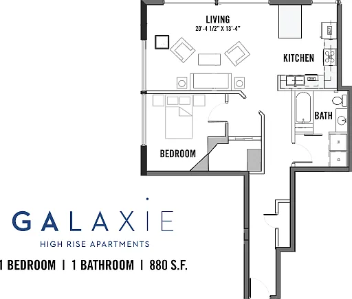 Galaxie High Rise Apartments — Photo 70