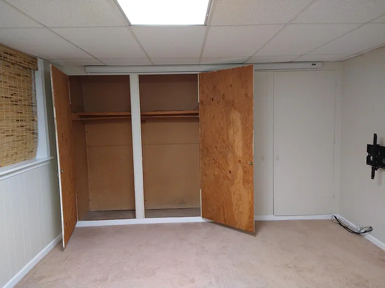 Closets Behind Projector Screen