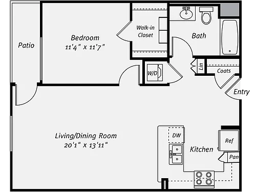 Floor plan AF3.1