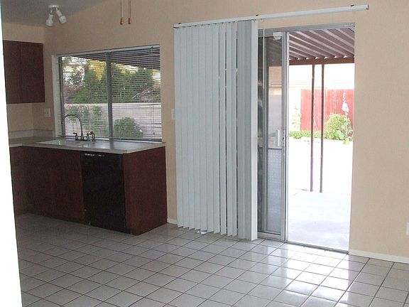 Kitchen and covered porch
