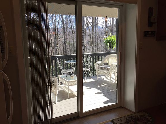 Deck view from kitchen