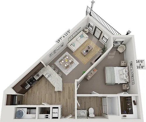 Floor plan The Milan | A2