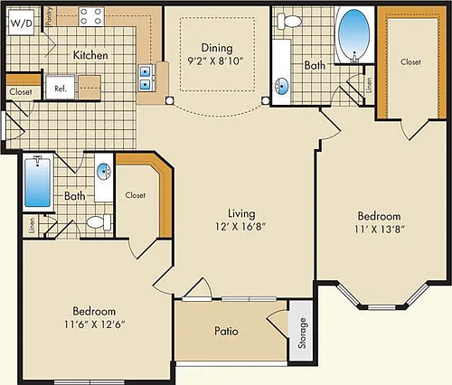 Floor plan E