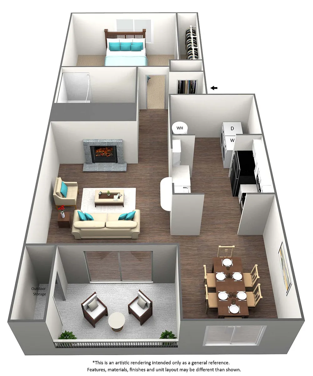 Floor plan Cottonwood