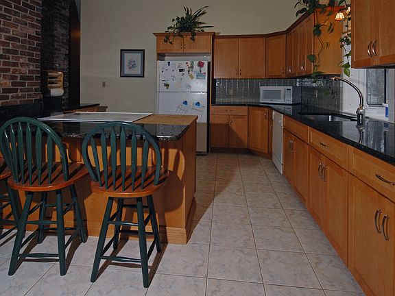 kitchen with granite counter