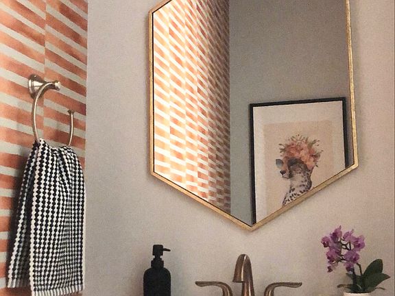 First floor half bath