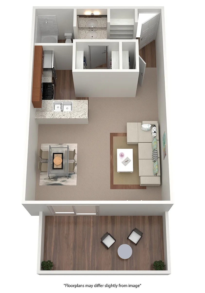 Floor plan Studio