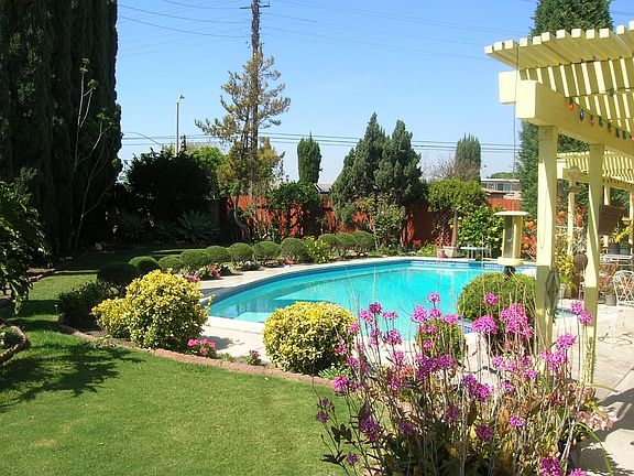 Huge pool in oversized yard