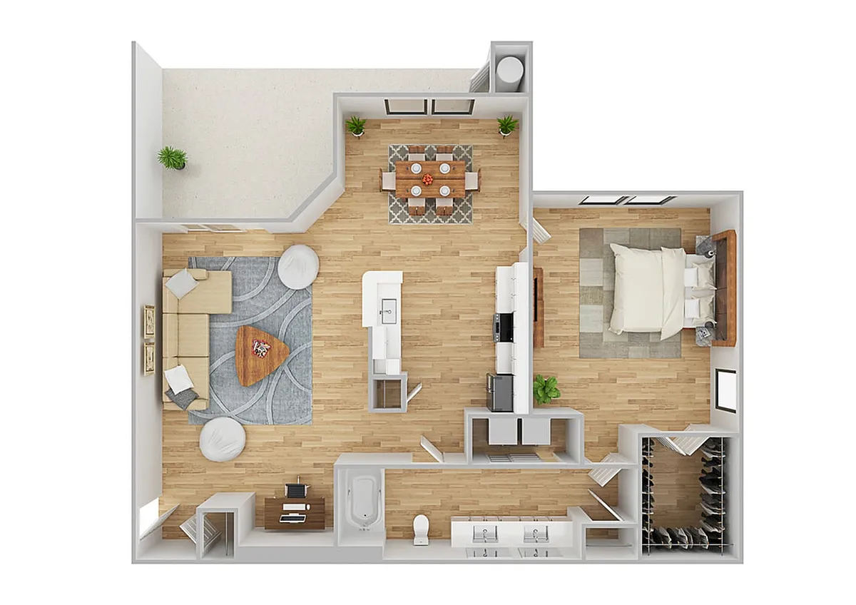 Floor plan Topaz | Renovated