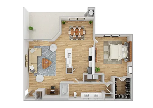 Floor plan Topaz | Renovated