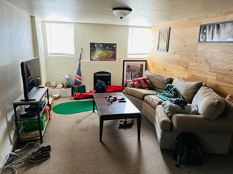 basement living room