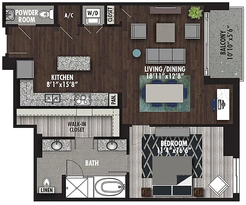 Floor plan EH
