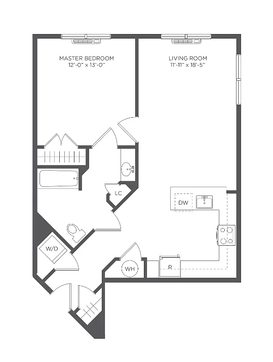 Floor plan E