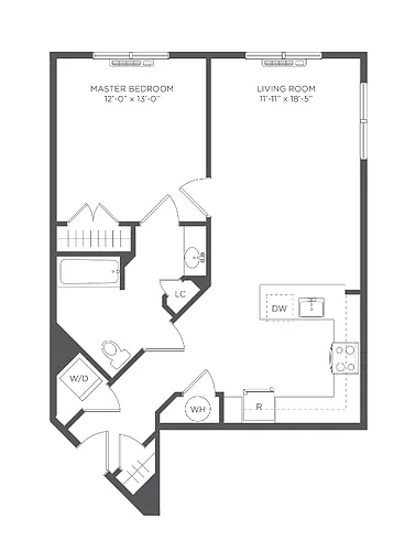 Floor plan E