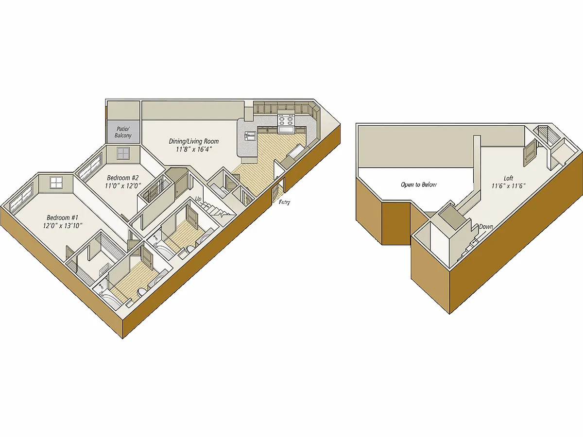 Floor plan Furnished-f-B3L