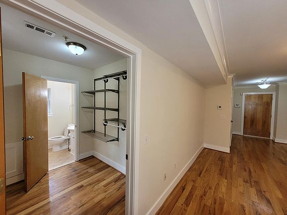 In 2021 - To the left: walk-in/through closet and bathroom