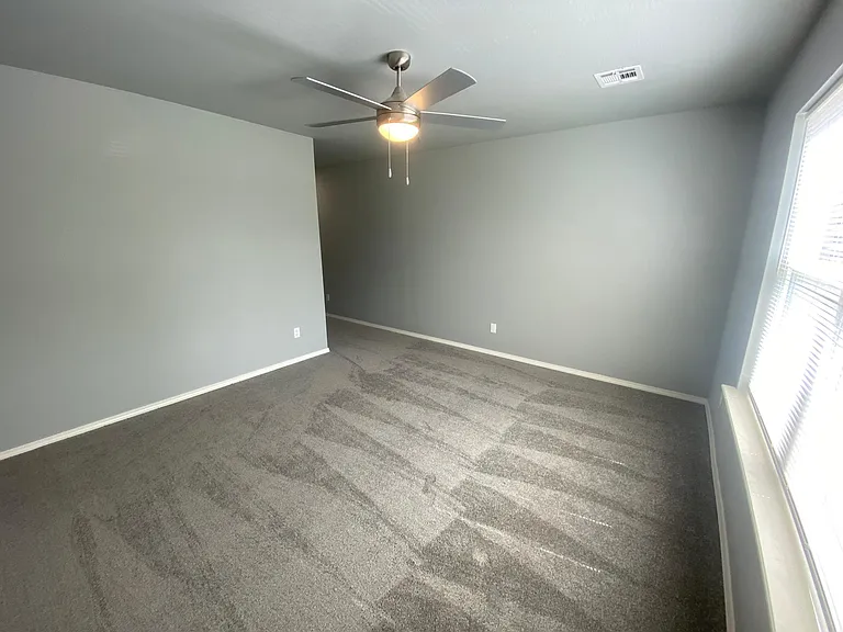 oversized master bed