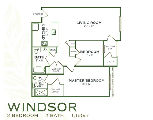 Floor plan Windsor