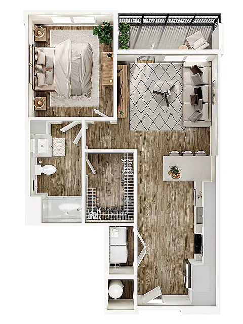 Floor plan A1