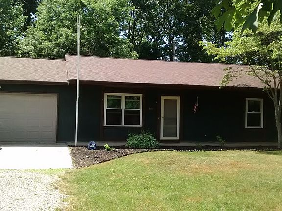 Front and two car garage