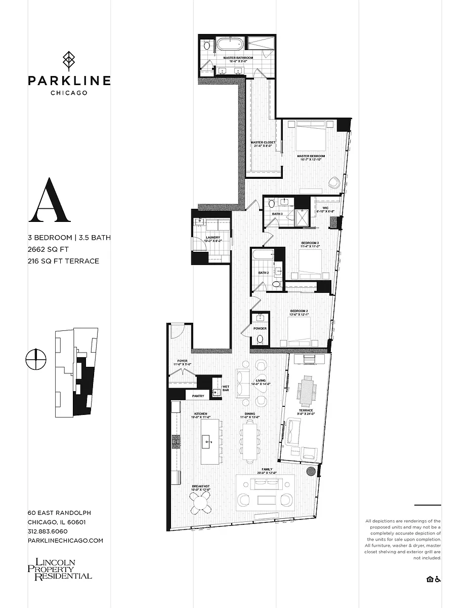 Floor plan Penthouse A