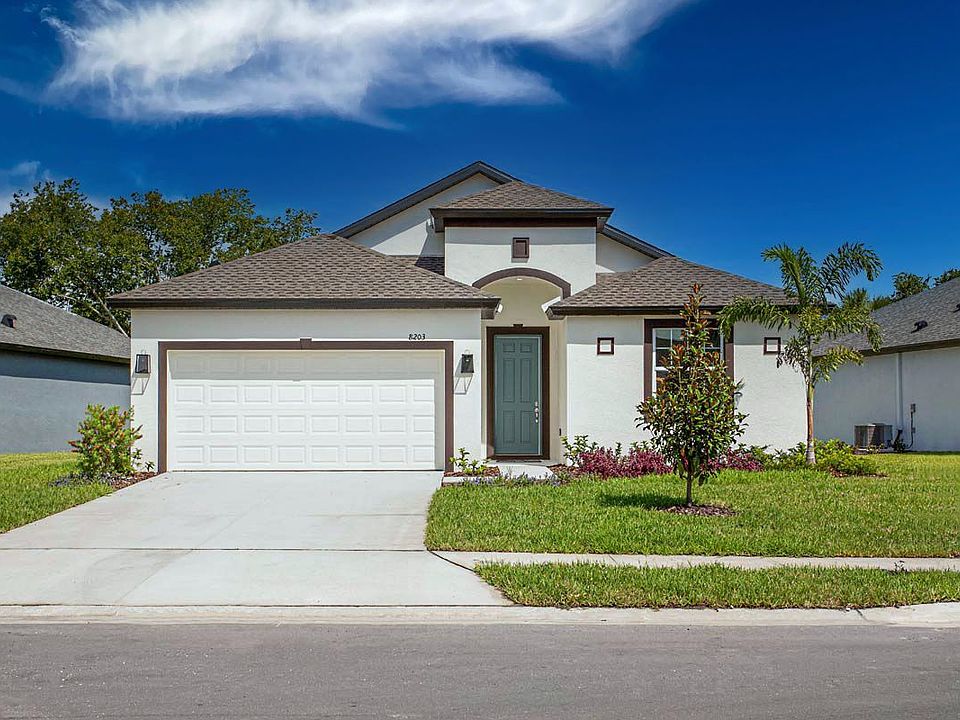 Sanibel new construction quick move-in home in Palmetto, FL at Tea Olive Terrace at the Fairways by