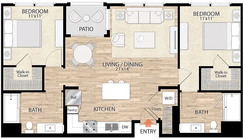 Floor plan Plan 25